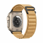 Alpine Loop nylon strap Apple Watch - Tan black