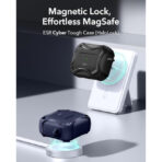 ESR Cyber Tough FlickLock MagSafe Case AirPods 4 – Ultimate Protection – Μαύρο - Image 5