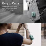 ESR Pulse HaloLock MagSafe Case for AirPods 4– Ultimate Protection – Πράσινο - Image 9