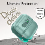 ESR Pulse HaloLock MagSafe Case for AirPods 4– Ultimate Protection – Πράσινο - Image 6