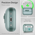 ESR Pulse HaloLock MagSafe Case for AirPods 4– Ultimate Protection – Πράσινο - Image 7