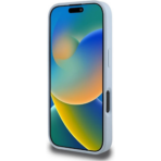 Guess Grained 4G Big Logo iPhone 16 Pro – Μπλε - Image 5