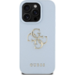 Guess Grained 4G Big Logo iPhone 16 Pro – Μπλε - Image 3