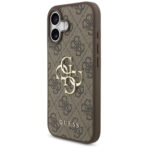 Guess 4G Big Logo Elegant Leather Hard Case – iPhone 17 –  Καφέ - Image 3