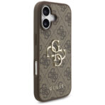 Guess 4G Big Logo Elegant Leather Hard Case – iPhone 17 –  Καφέ - Image 5