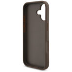 Guess 4G Big Logo Elegant Leather Hard Case – iPhone 17 –  Καφέ - Image 7