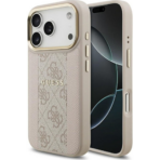 Guess 4G Stripe hard case for iPhone 17 Pro pink