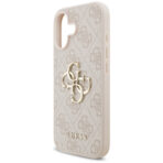 Guess 4G Big Logo Elegant Leather Hard Case – iPhone 17 –  Ρόζ - Image 6