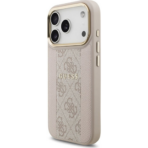 Guess 4G Stripe Elegant & Durable Hard Case – iPhone 17 Pro – Ρόζ - Image 2