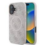 Guess MagSafe Case iPhone 16 Plus Metal Logo – Pink