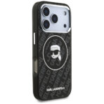 Trusted Karl Lagerfeld Case iPhone 17 Pro Max MagSafe – IML Karl Head - Μαύρη - Image 4