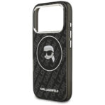 Trusted Karl Lagerfeld Case iPhone 17 Pro Max MagSafe – IML Karl Head - Μαύρη - Image 6