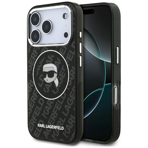 Karl Lagerfeld Case IML Karl Head MagSafe case - Black