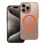 Simply MagSafe Slim Grip Case – iPhone 16 Pro Max – Desert Titanium