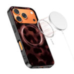 MagSafe Case iPhone 17 Pro Max – Tech-Protect Lamano Premium Bold Animal Print - Κόκκινο - Image 5