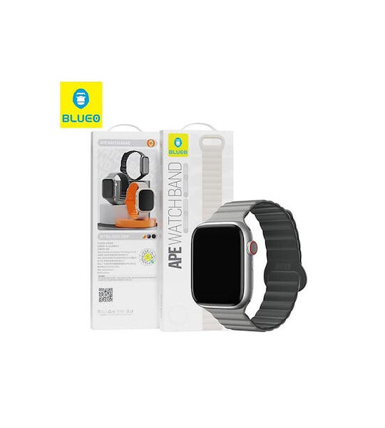 Apple Watch magnetic silicone band Gray