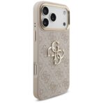 Guess Big 4G Classic Logo with Big Strap Metal Buttons – iPhone 17 Pro – Ροζ - Image 4