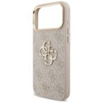 Guess Big 4G Classic Logo with Big Strap Metal Buttons – iPhone 17 Pro – Ροζ - Image 5