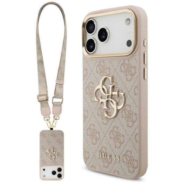 Guess Big 4G Classic Logo with strap -Pink
