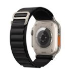 Premium Alpine Loop Λουράκι Apple Watch Ανθεκτικό Nylon - 42/44/45/49mm – Μαύρο - Image 2