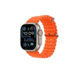 Ocean Band Silicone strap Apple Watch - Orange