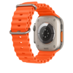 Premium Ocean Band Silicone Ανθεκτικό για Apple Watch - 44/45/46/49mm – Πορτοκαλί - Image 2