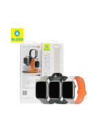 Blueo Premium Magnetic Silicone Band for Apple Watch – 44/45/46/49mm – Γκρί - Image 2