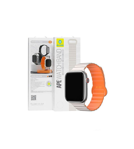 Apple Watch magnetic silicone band Gray