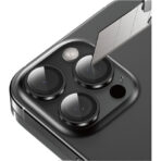 Strong Camera Protector Anti-Reflective iPhone 16 Pro / 16 Pro Max (AR+AF)– Μαύρο - Image 2