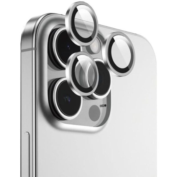 iPhone 16 Pro Camera Protector Anti-Reflective-Silver