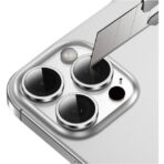 Strong Camera Protector Anti-Reflective iPhone 16 Pro / 16 Pro Max (AR+AF)– Ασημί - Image 2