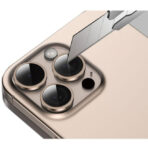 Strong Camera Protector Anti-Reflective iPhone 16 Pro / 16 Pro Max (AR+AF)– Titanium - Image 2