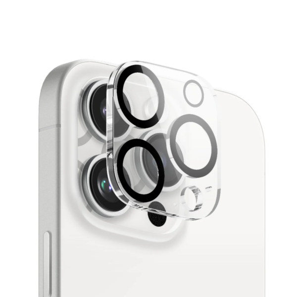 Full Face Camera Lens Protector for iPhone 16 Pro-Transparent
