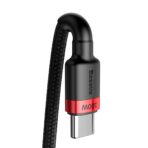 Baseus Cafule Pro USB-C 100W καλώδιο – Ultra Fast Power Delivery - Μαύρο - Image 2