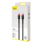 Baseus Cafule Pro USB-C 100W καλώδιο – Ultra Fast Power Delivery - Μαύρο - Image 9