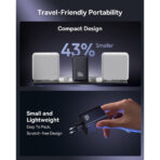Baseus EnerFill FE11 100W Wall Charger – Powerful & Ultra-Safe Charging - 2×USB-C + USB-A – Μαύρο - Image 7