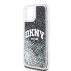 DKNY Liquid Glitter Arch Logo Θήκη – iPhone 15 Plus – Μαύρο - Image 6