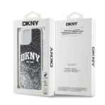 DKNY Liquid Glitter Arch Logo Θήκη – iPhone 15 Plus – Μαύρο - Image 8