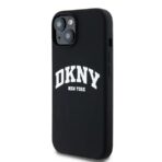 DKNY Arch Logo MagSafe Θήκη Σιλικόνης – iPhone 15 Plus – Μαύρο - Image 2
