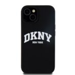 DKNY Arch Logo MagSafe Θήκη Σιλικόνης – iPhone 15 Plus – Μαύρο - Image 3