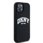 DKNY Arch Logo MagSafe Θήκη Σιλικόνης – iPhone 15 Plus – Μαύρο - Image 4