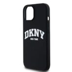 DKNY Arch Logo MagSafe Θήκη Σιλικόνης – iPhone 15 Plus – Μαύρο - Image 6