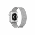 Metal Magnetic Strap for Apple Watch - 38/40/41/42/44/45/49mm -  Ασημί - Image 2