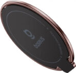 Baseus MagPro II Magnetic Ring Holder – Secure Grip & Elegant Stand - Κόκκινο / Χρυσό - Image 3