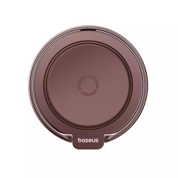 Baseus MagPro II Magnetic Ring Holder – Secure Grip & Elegant Stand - Red / Gold