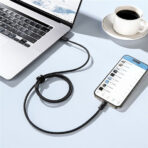Baseus Dynamic Pro 4 USB-C Cable – Power Delivery Fast Charging – Μαύρο - Image 4