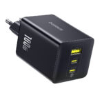 Baseus EnerFill FE11 100W Wall Charger – Powerful & Ultra-Safe Charging - 2×USB-C + USB-A – Μαύρο - Image 3