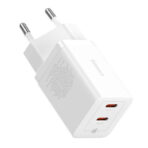 Baseus GaN5 Pro 40W Wall Charger – Smart Power for Everyday Fast Charging - Λευκό - Image 2