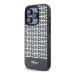 DKNY MagSafe PU Repeat Pattern Case με Ρίγα – iPhone 15 Pro Max (6.7") – Μαύρο - Image 2
