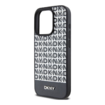 DKNY MagSafe PU Repeat Pattern Case με Ρίγα – iPhone 15 Pro Max (6.7") – Μαύρο - Image 6